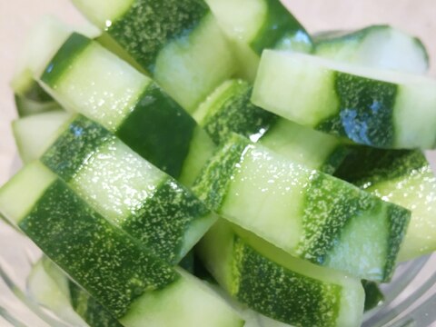 加賀太きゅうりのパリパリ浅漬け